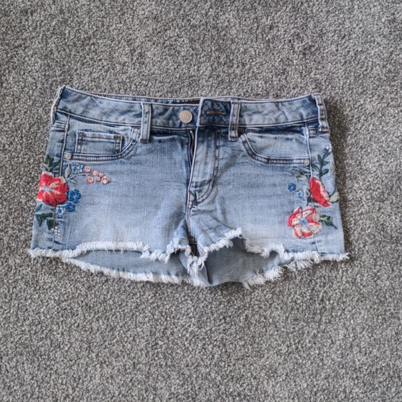 Embroidered express shorts